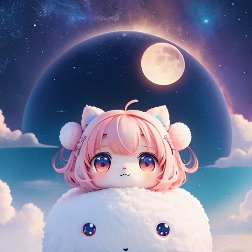 The Fluffy Monster and the Lonely Moon