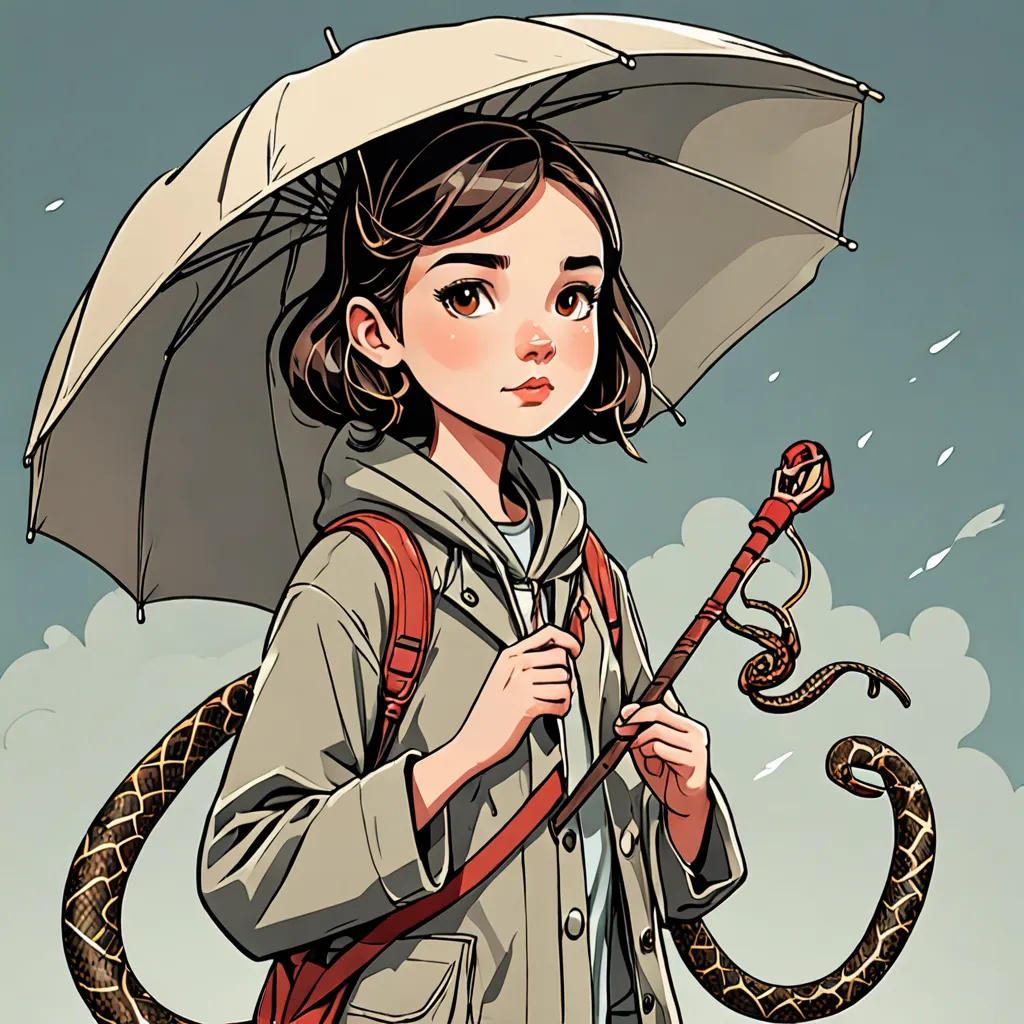 The Umbrella Snake and the Time Pellets