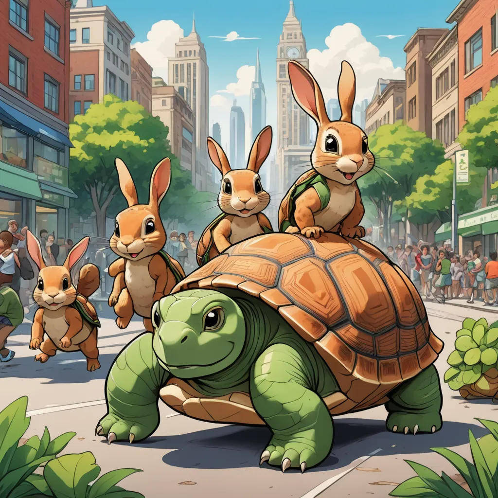 The Patient Tortoise and the Hasty Hare