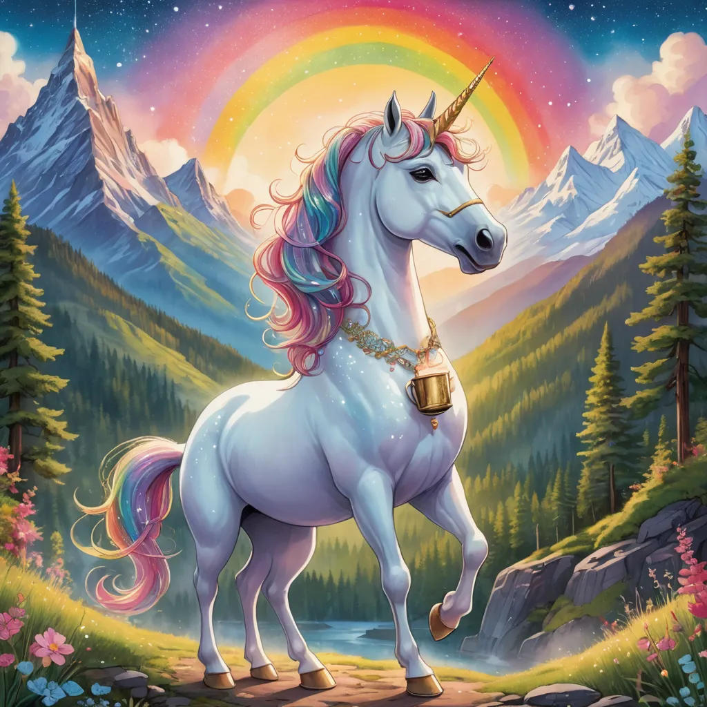 The Coffee-Drinking Unicorn