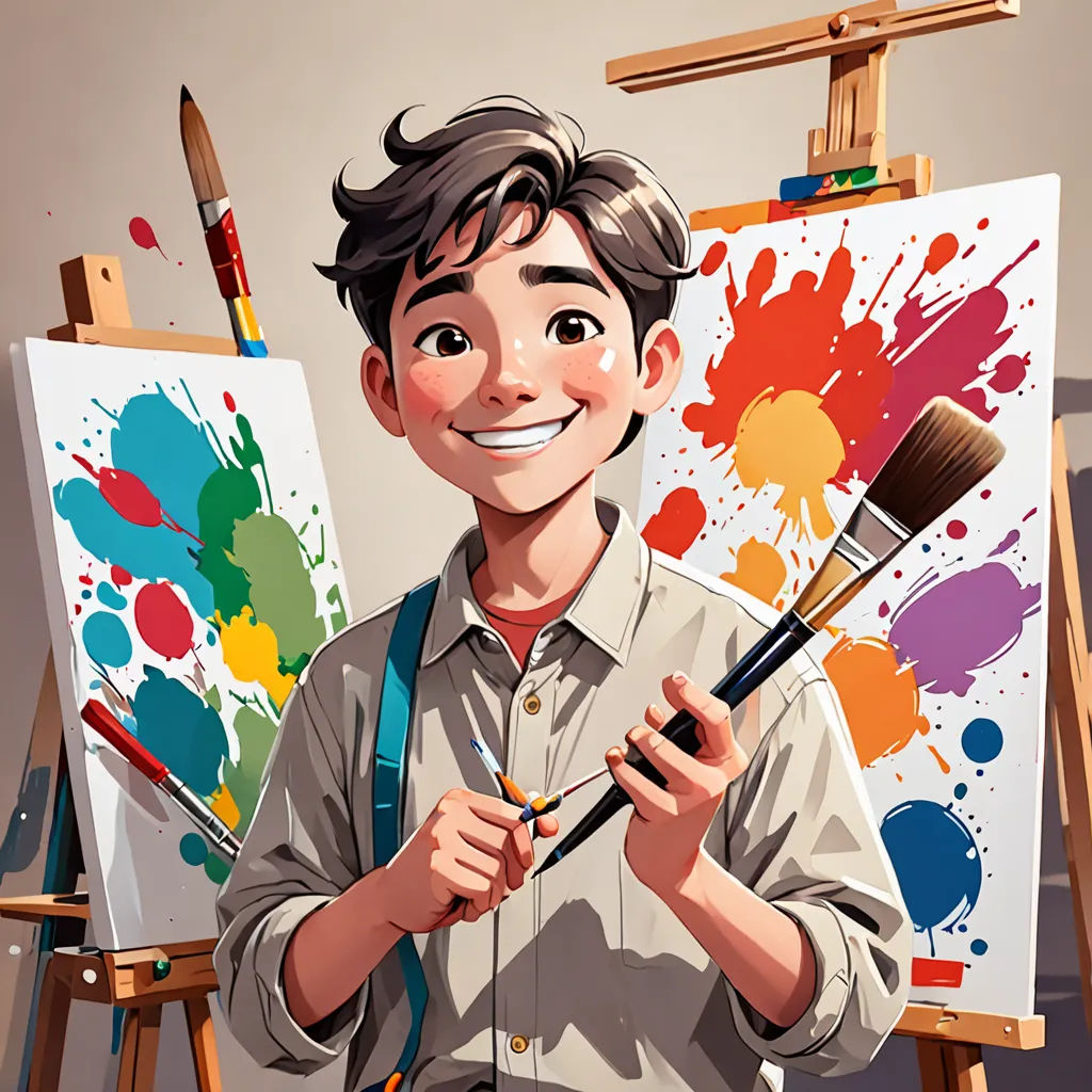 Learning To Paint Story