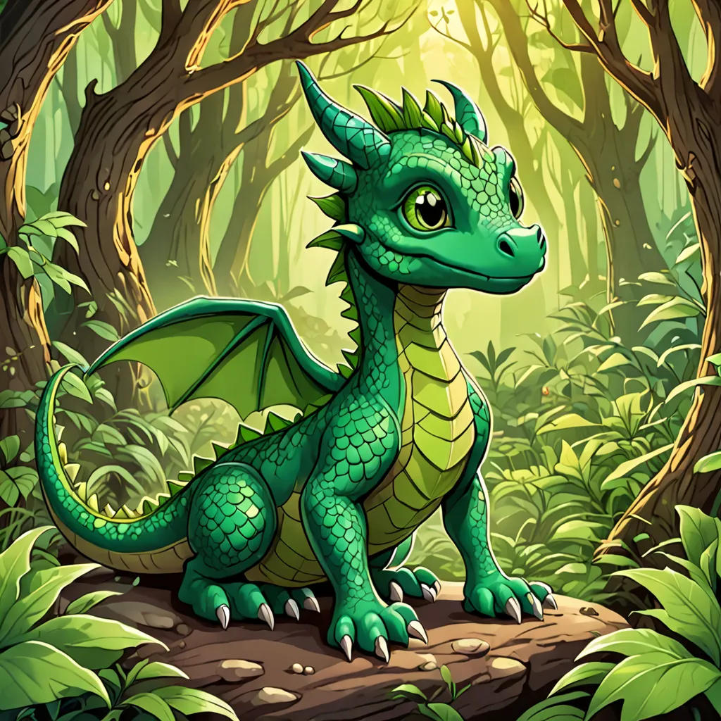 The Curious Dragon's Quest