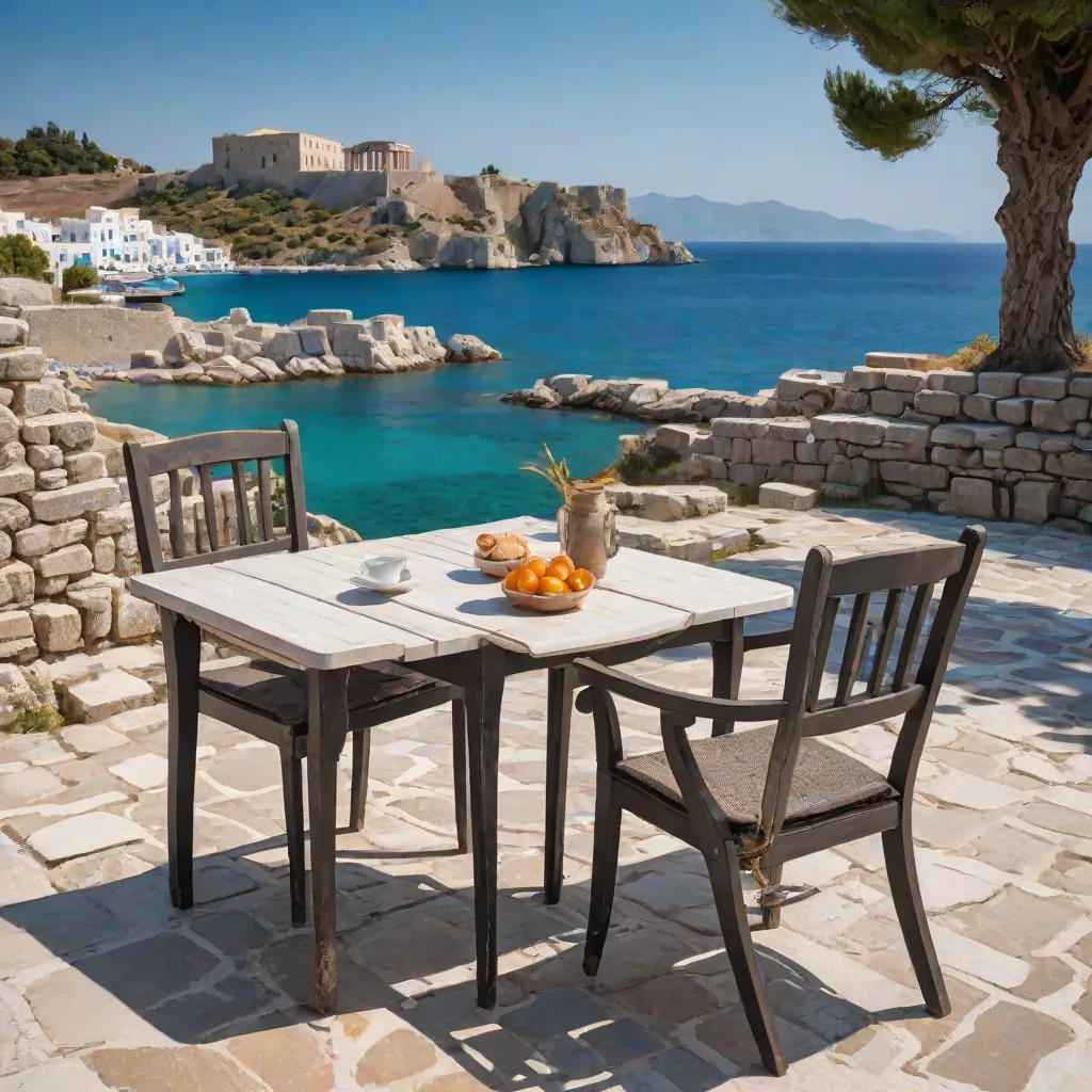 The Adventures of Chair and Table in Greece