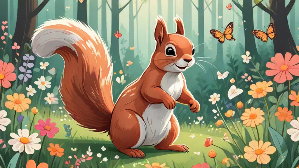 The Squirrel and the Butterfly Ballet: A Nutty Adventure