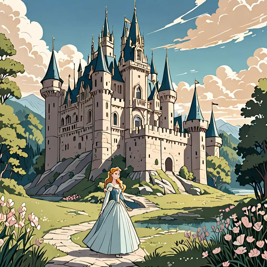 The Princess and the Adventure in the Castle