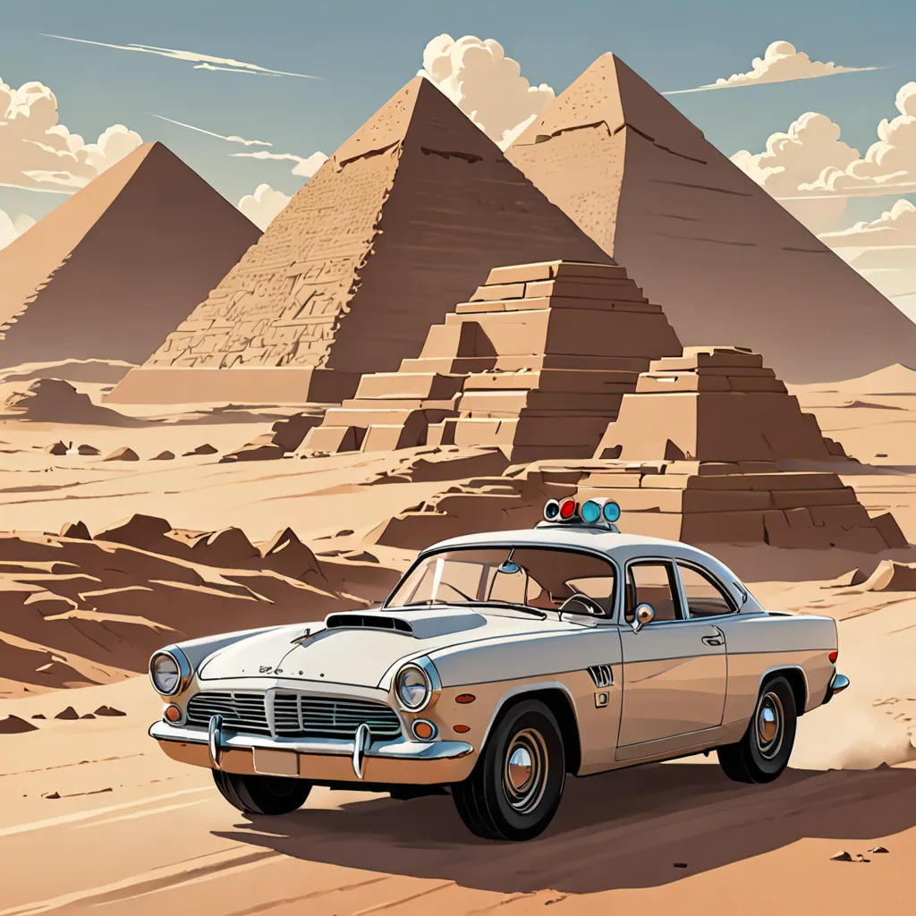 Egypt's Adventure with Lightning McQueen