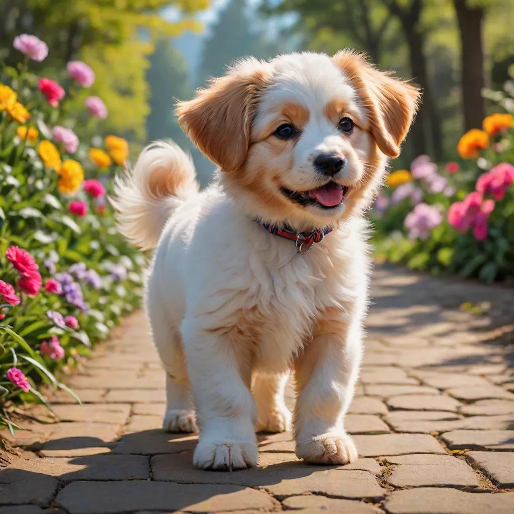 The Colorful Shoes of Puppy Paws