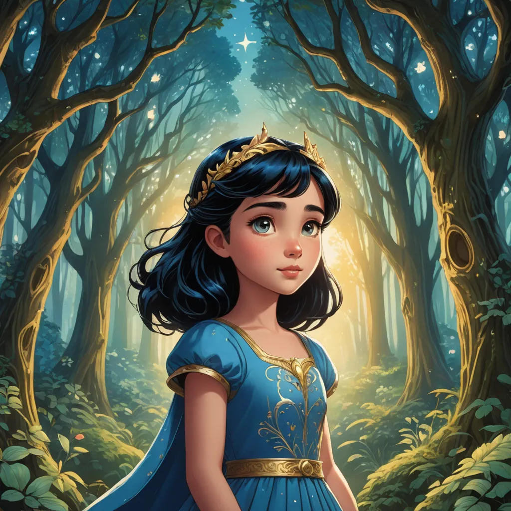 The Magical Adventure of Luna and the Enchanted Forest