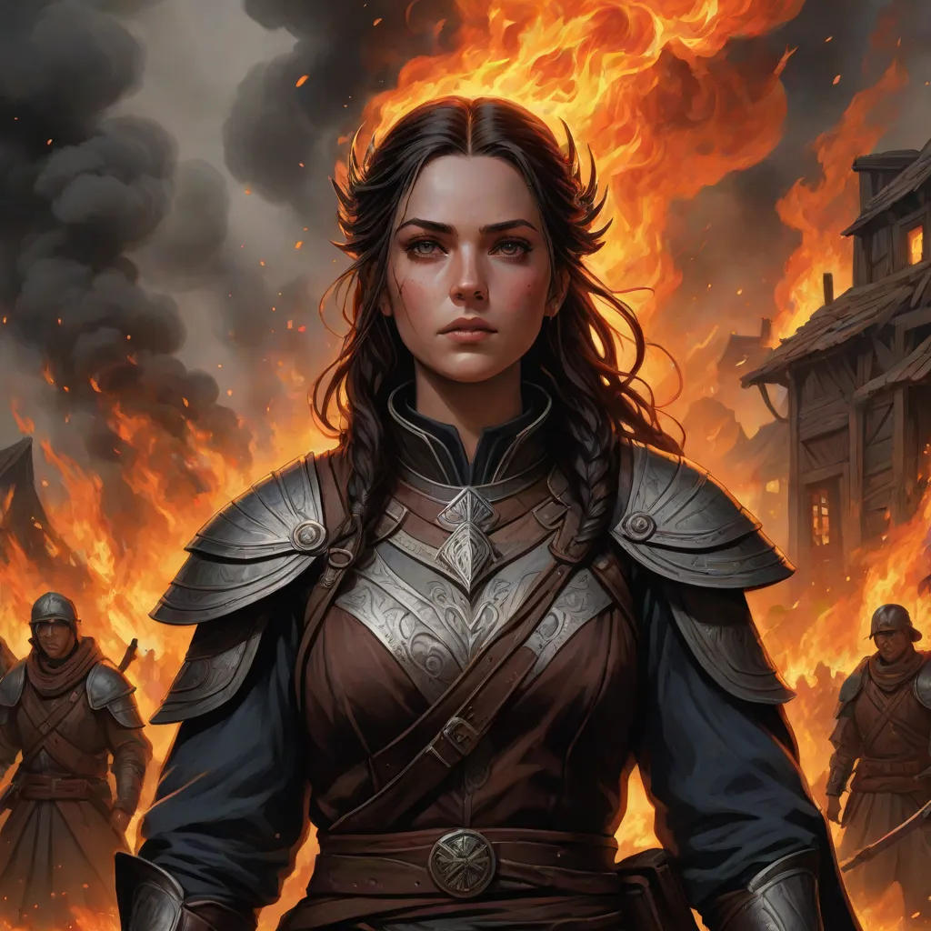 Fleeing Flames