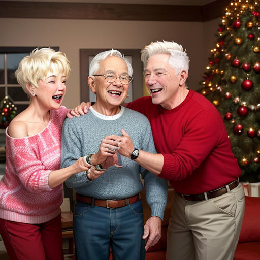 Two Granddads for the Holidays