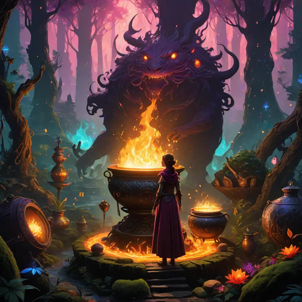 The Enchanted Cauldron