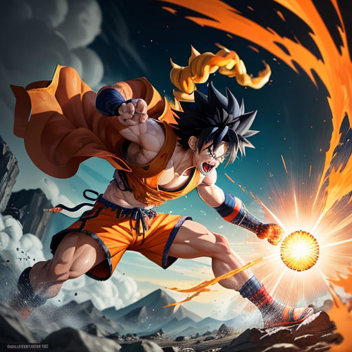 goku luffy fusion