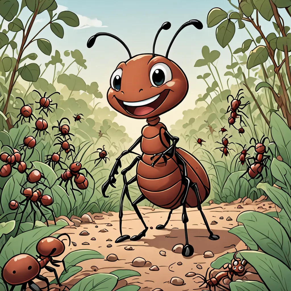 The Little Ant with a Big Heart