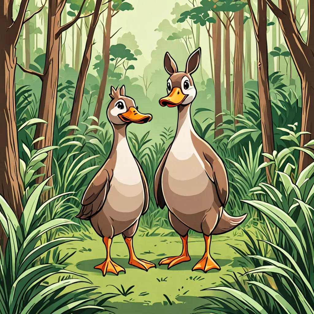 The Duck and the Kangaroo