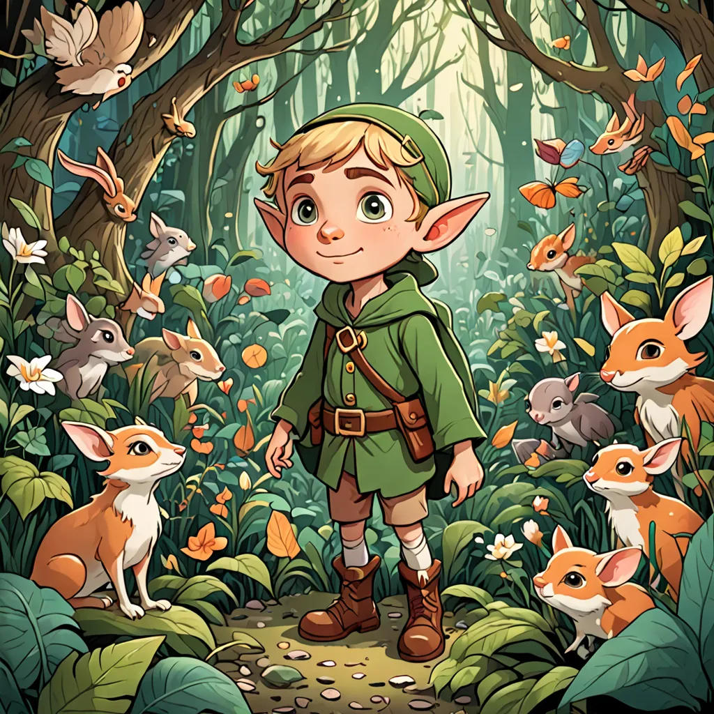 The Clumsy Elf's Magical Feast