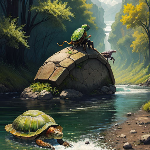 The Scorpion and the Turtle