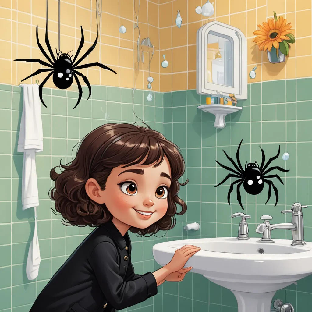 Cleo the Spider's Funny Misadventure