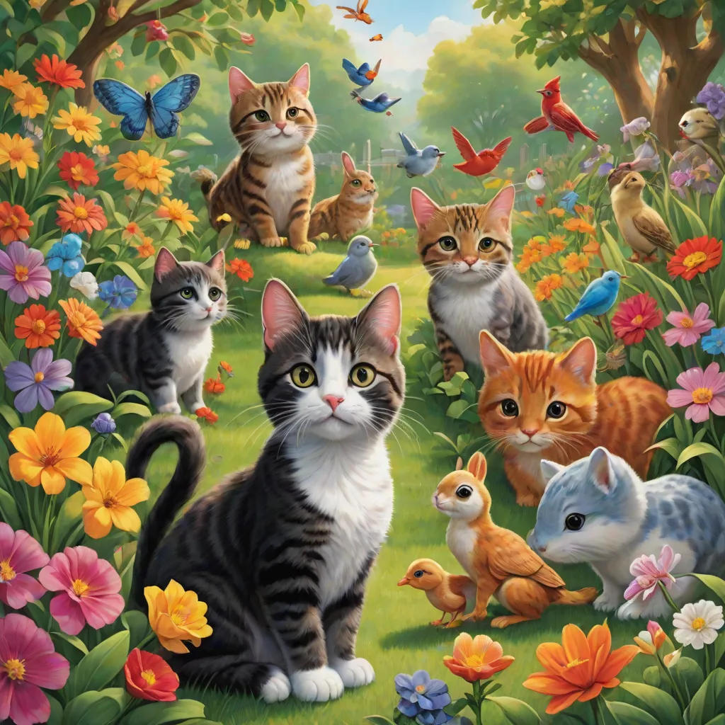 The Lonely Cat's Quest for Friends