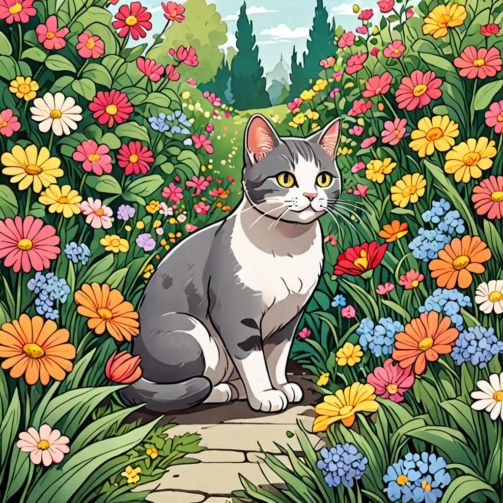 The Cat and the Secret Garden