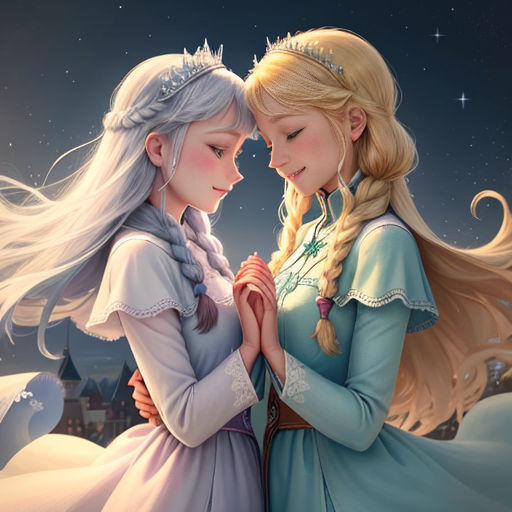 El amor de hermanas: Anna y Elsa