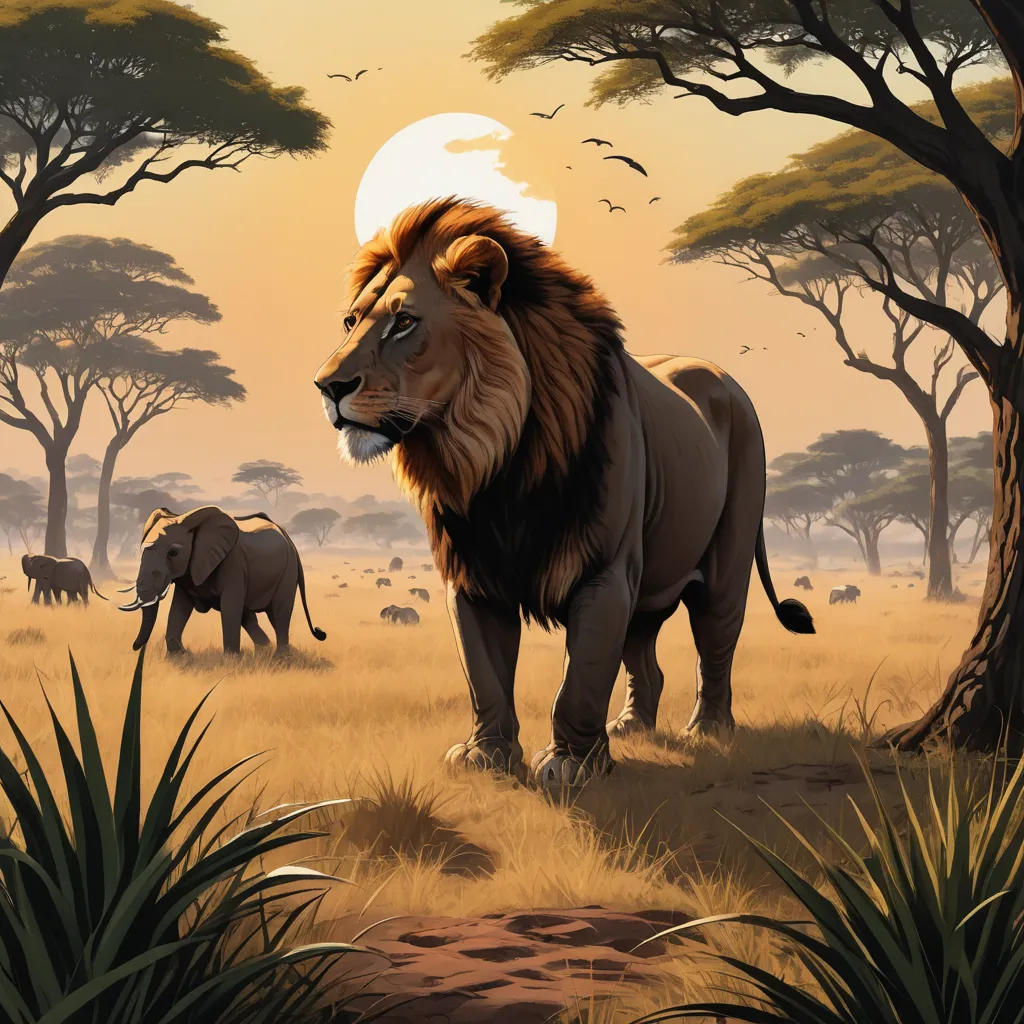 The Story of a Pard Lion