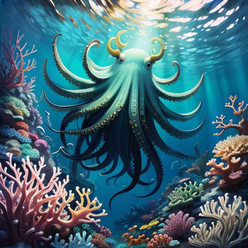 The Green Dancing Octopus