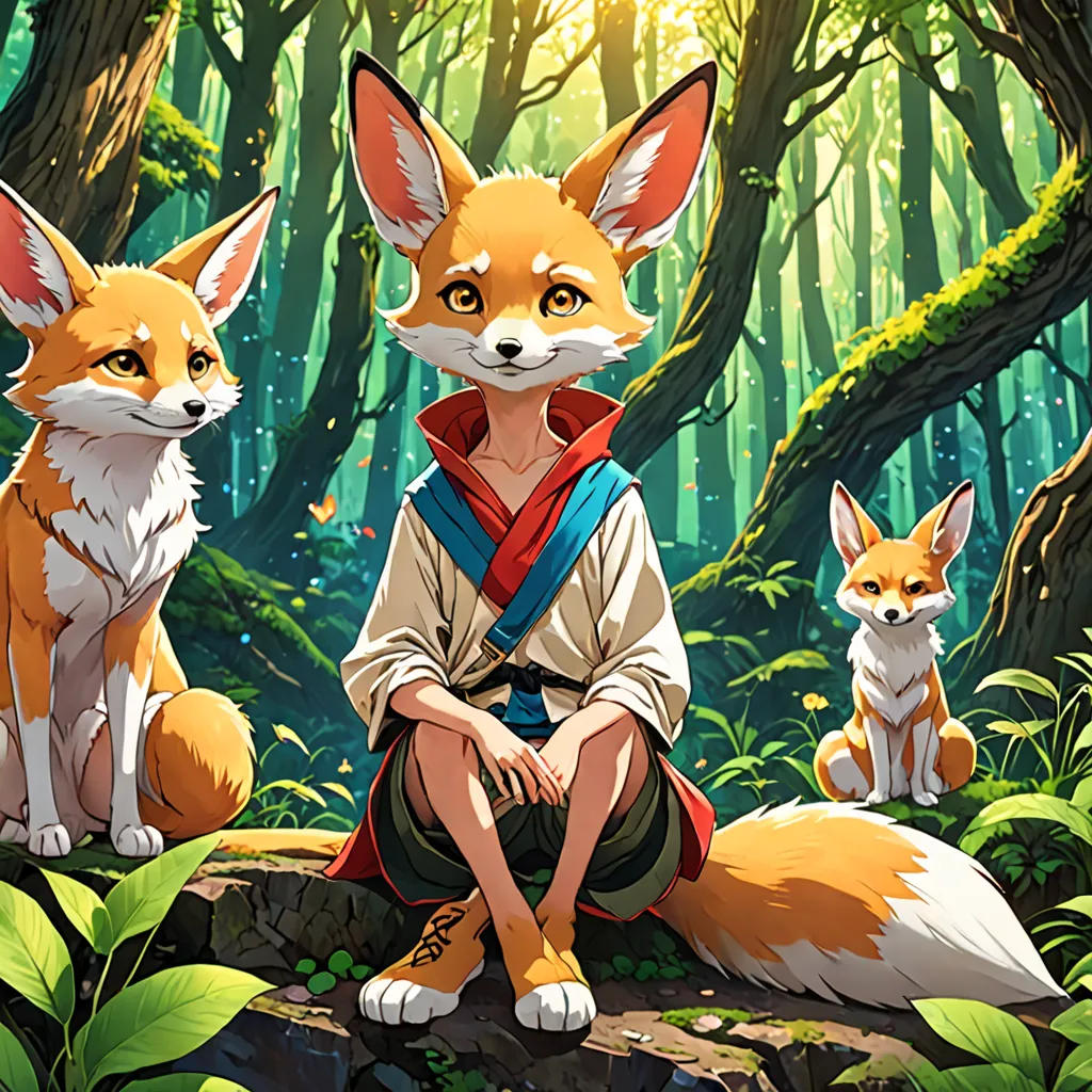 The Kitsune and the Fennec