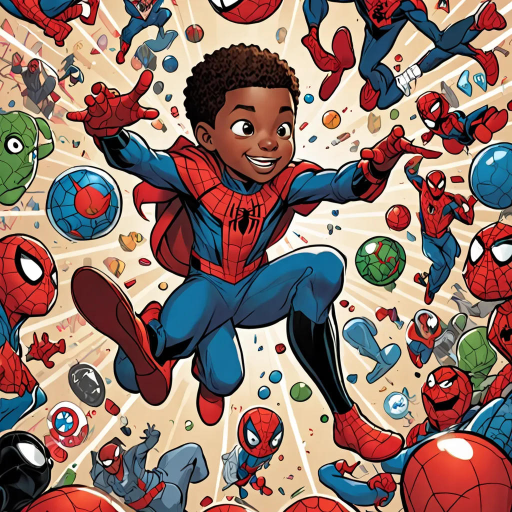 Jaxon’s Alphabet Adventure in Spider-Man World