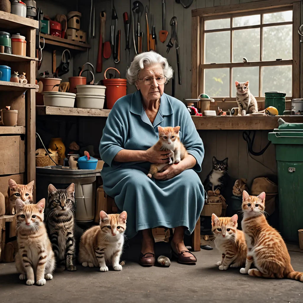 The Grandma and the Feral Cat