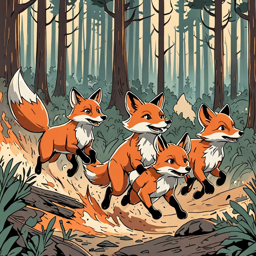 The Fox Family's Great Escape