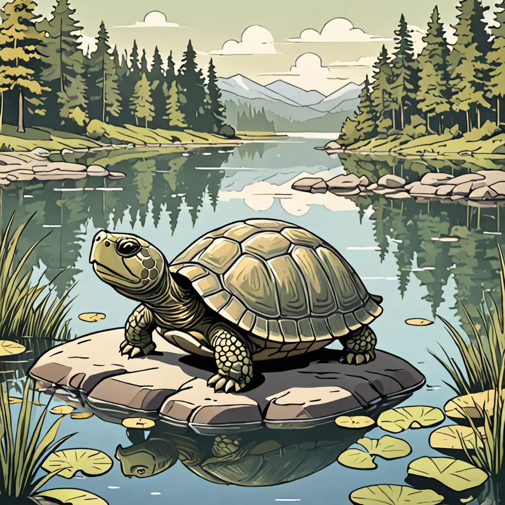 The Curious Adventure of Timmy the Turtle