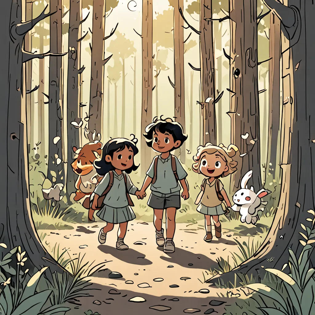 The Adventures of Luna and the Magical Forest