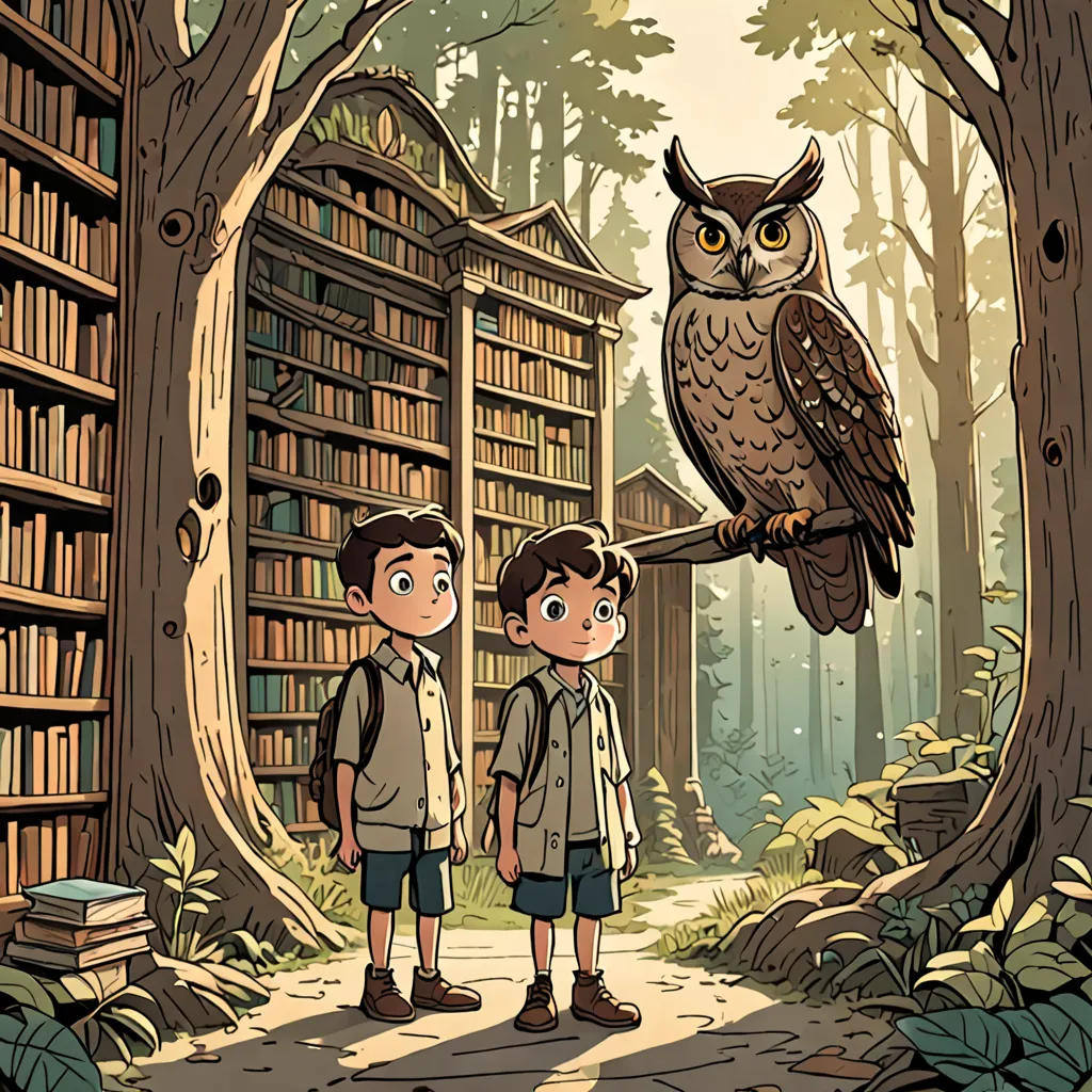 The Lost Library of Whispering Leaves
