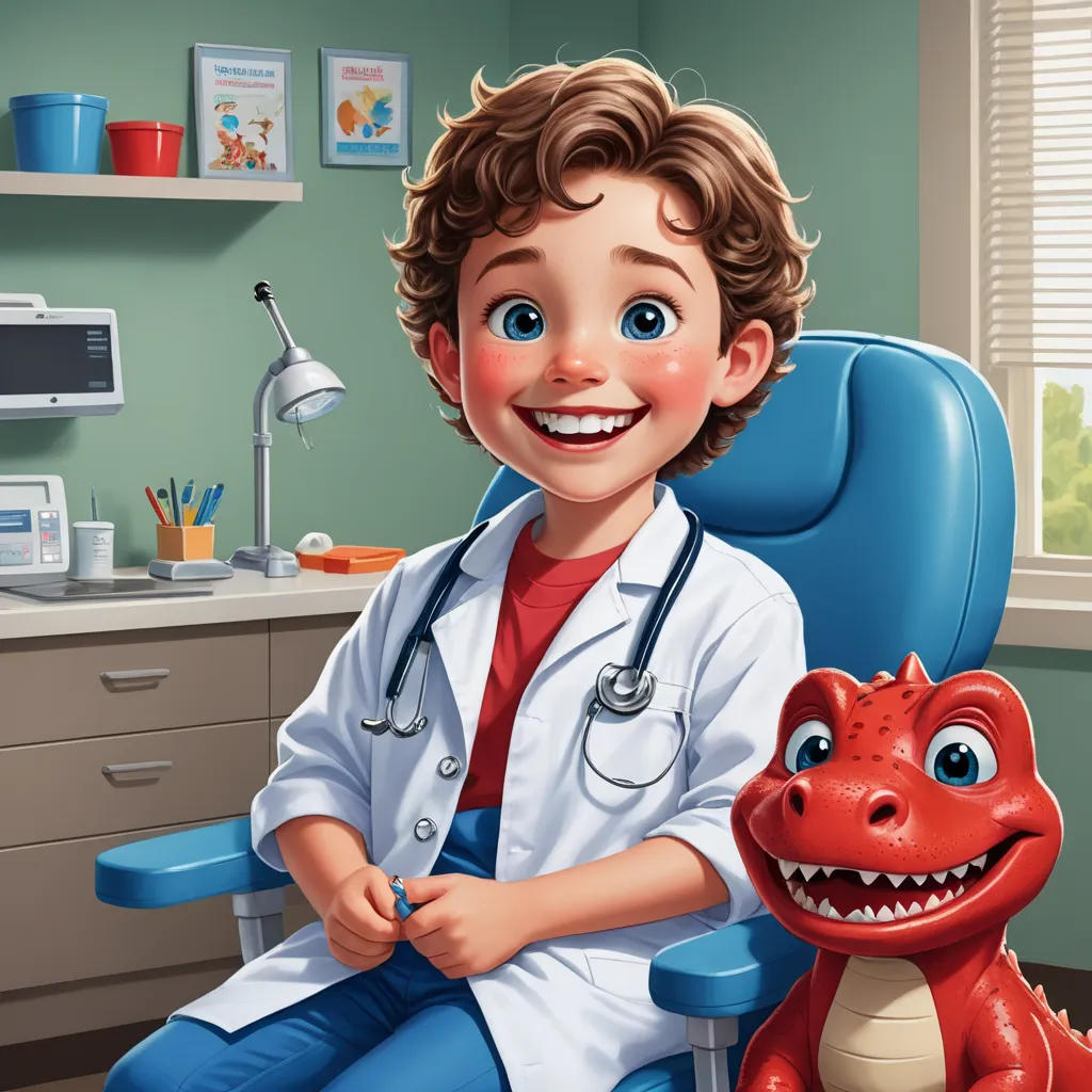 The Brave Little Dentist Visit