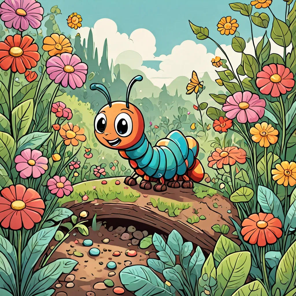 The Curious Caterpillar's Journey