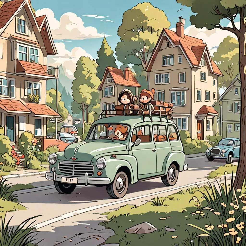 Daantje and Ossie's Vehicle Adventure