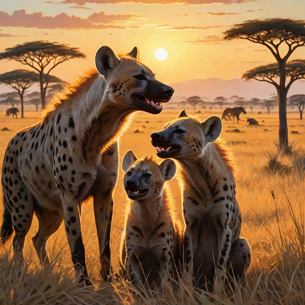 Hannah and the Laughing Hyaena