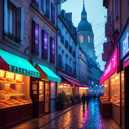 Marinette's Neon Delights