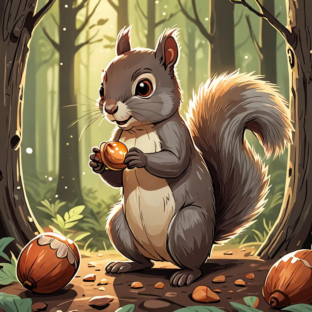 The Curious Case of Momo and the Magic Acorn