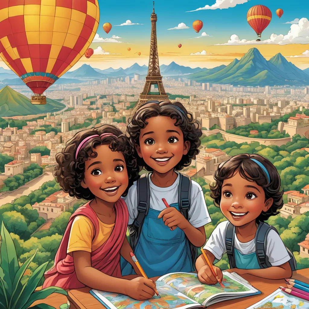 Around the World in 30 Colors