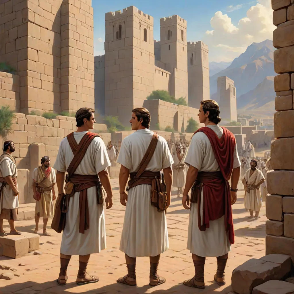 The Journey of Nephi and His Brothers
