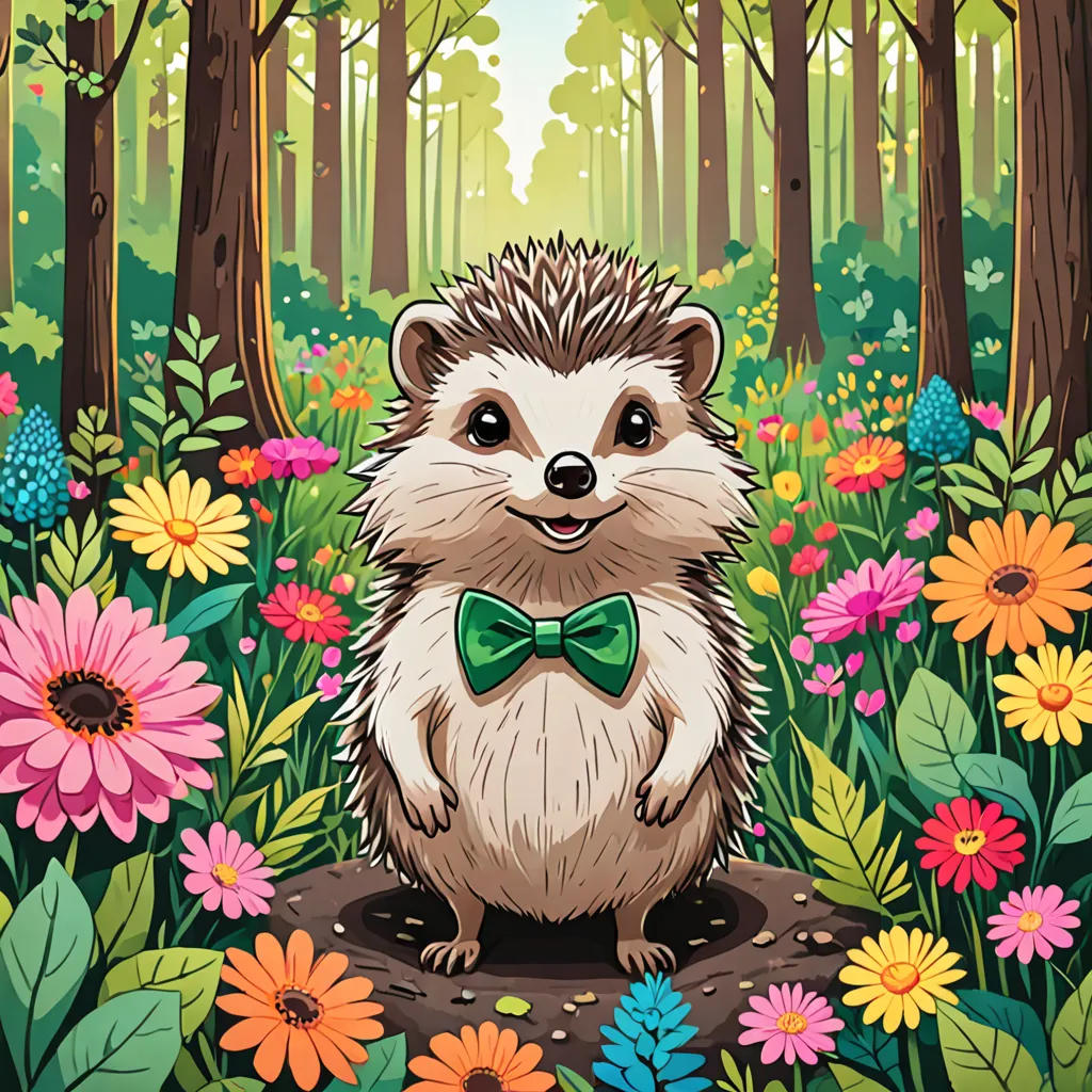 Harry's Hedgehog Birthday Adventure