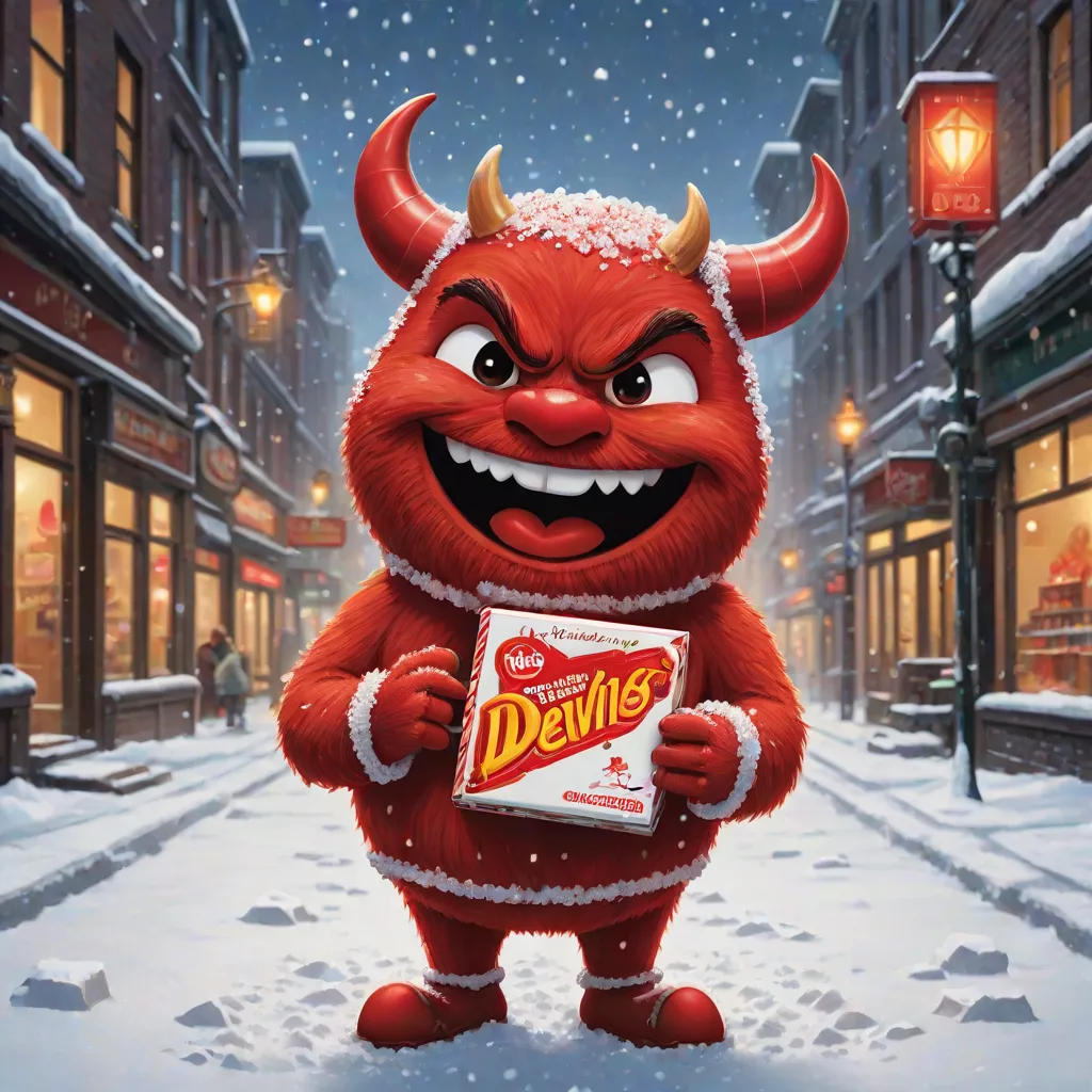 The Little Match Devil Cookie