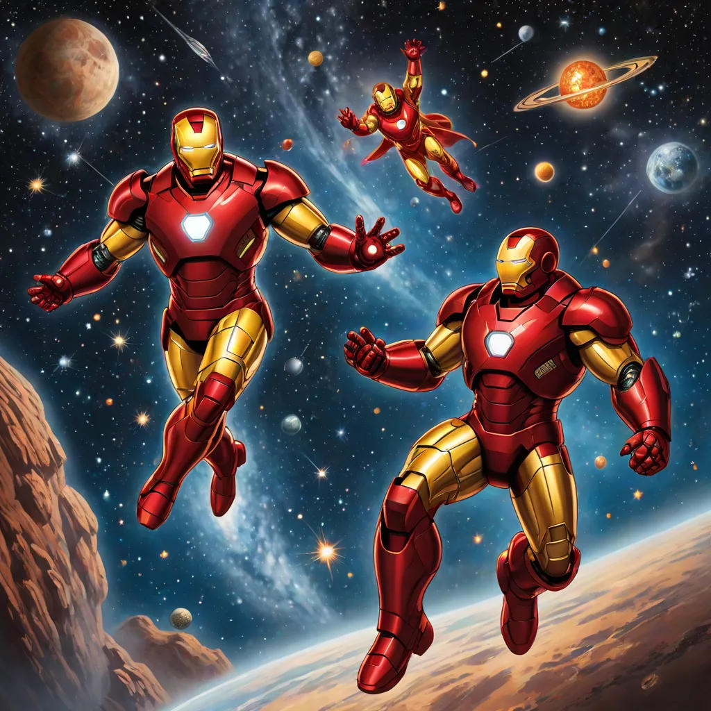 Iron Man and Hanuman: Guardians of the Universe