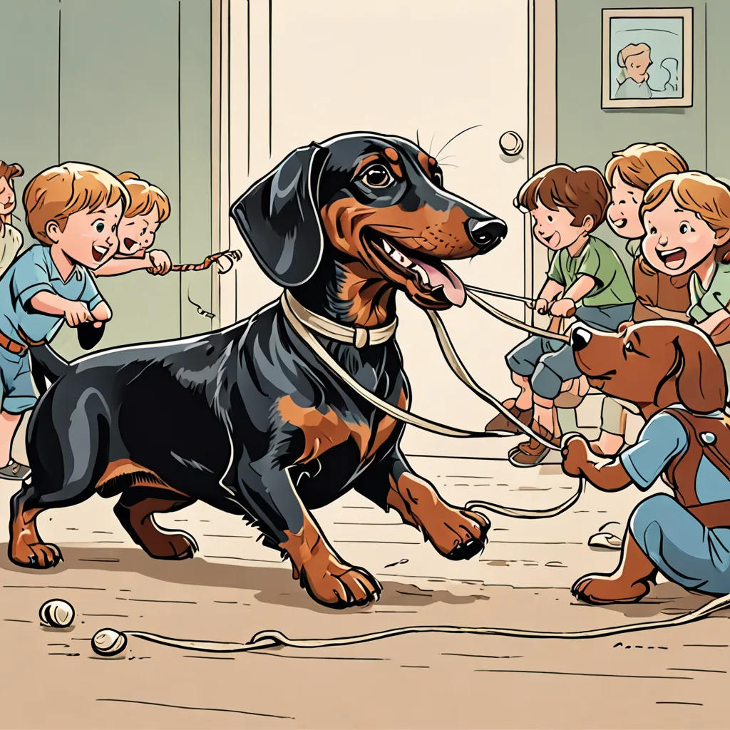 Cooper the Dachshund