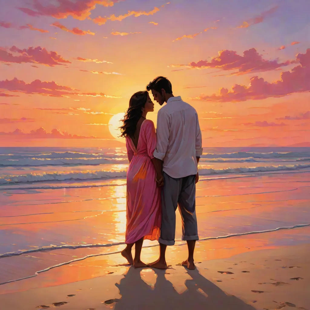 The Sunset Kiss