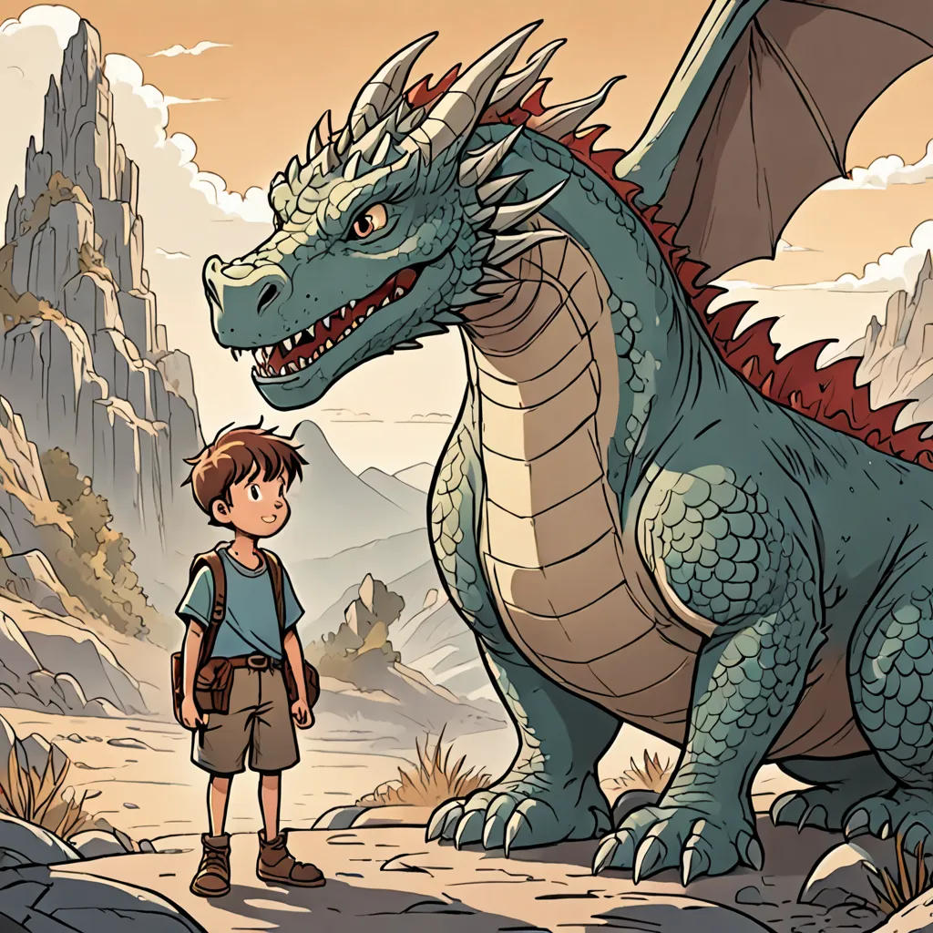The Poor Boy and His Dragon Friend