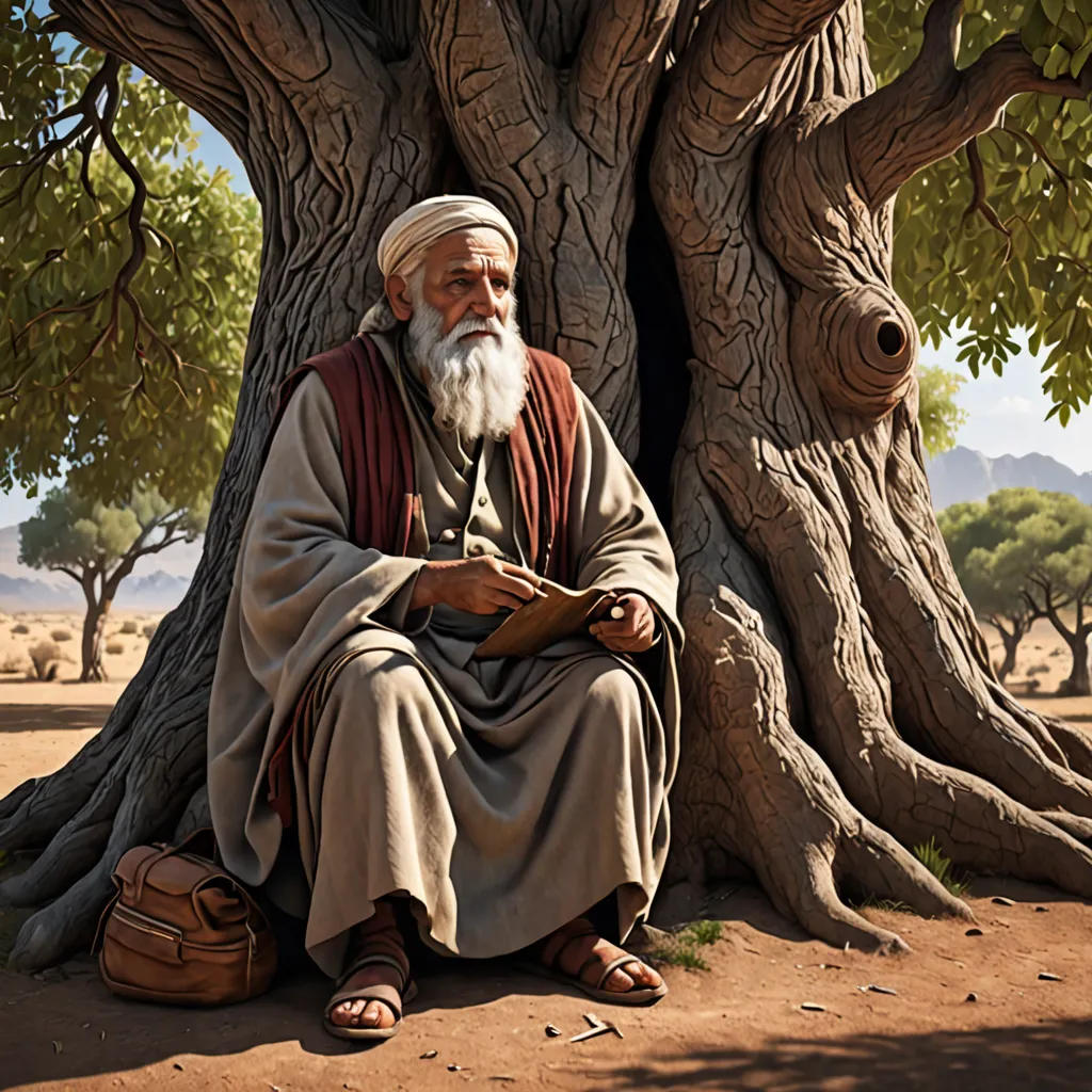 The Wise Old Man and the Traveler