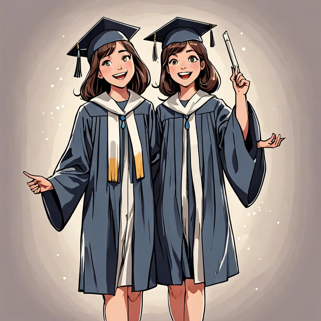 Sisterly Shenanigans at Graduation