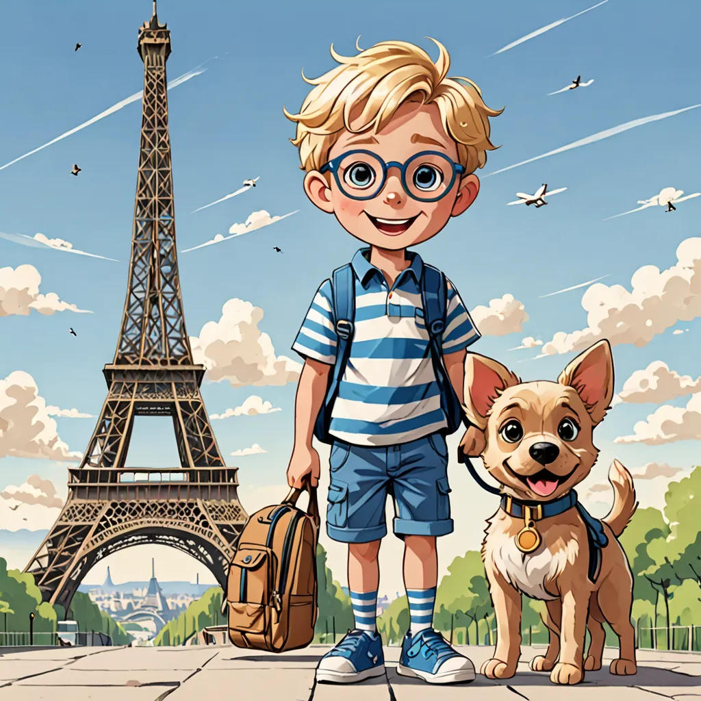 Alex And Rover’s World Adventures:         Paris Eiffel Tower Mystery
